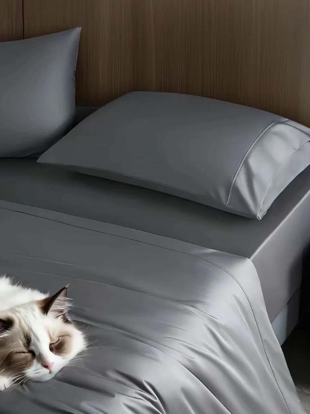 Luxuriously Soft Bambou Sheet Set Soft Sage Green Bedding Set NIB